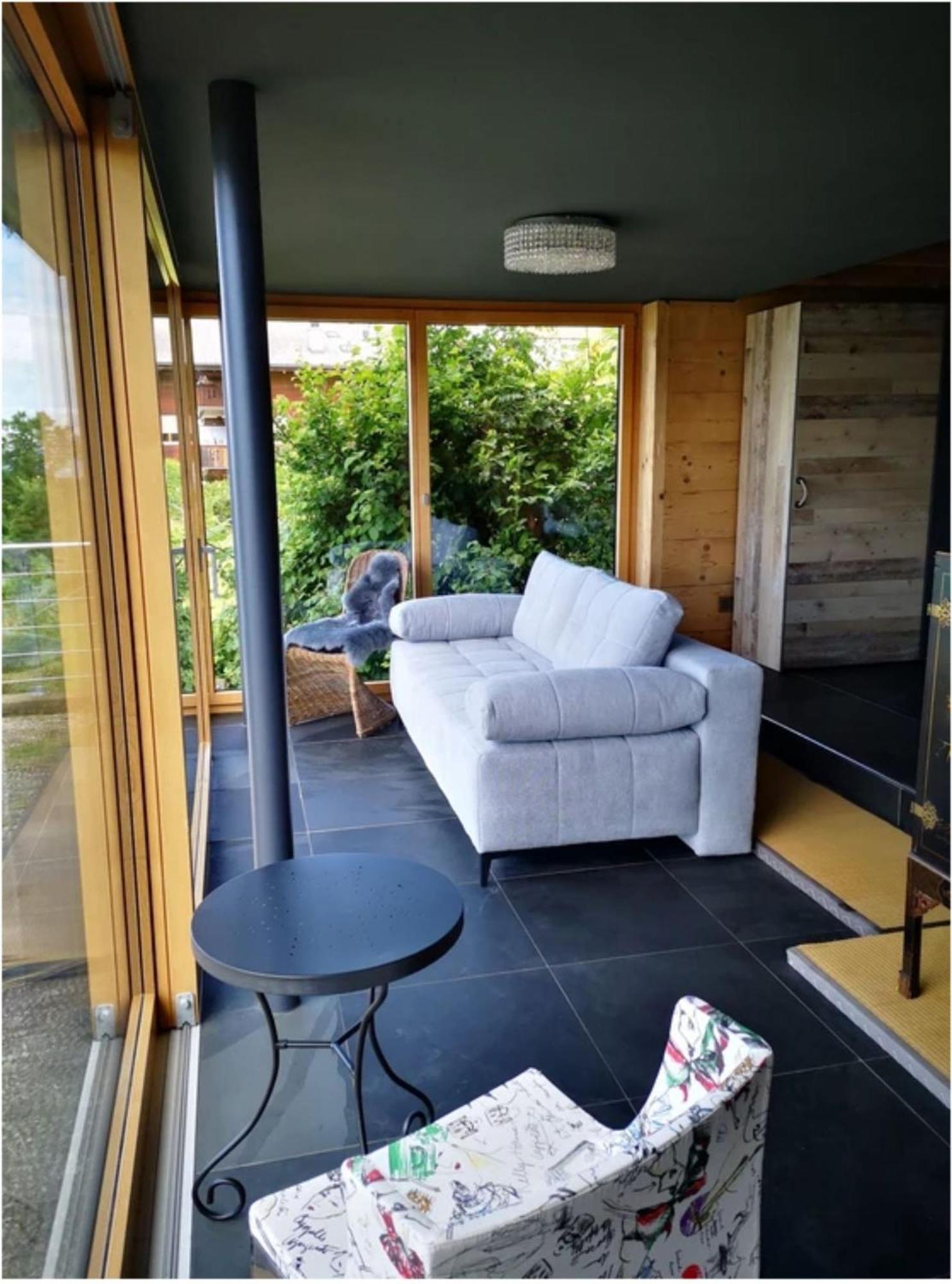 Chalet With View Of The Mountains And The Thun Lake Sigriswil Exterior photo