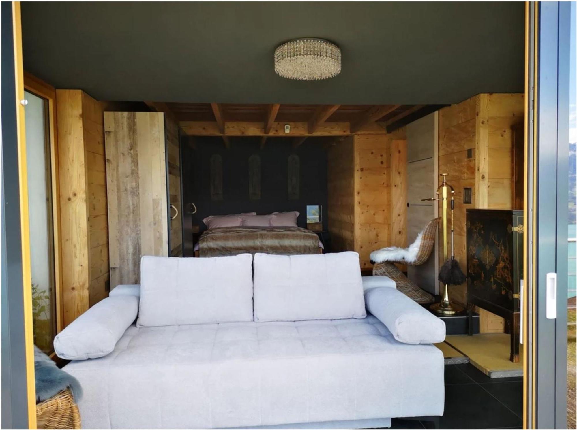 Chalet With View Of The Mountains And The Thun Lake Sigriswil Exterior photo