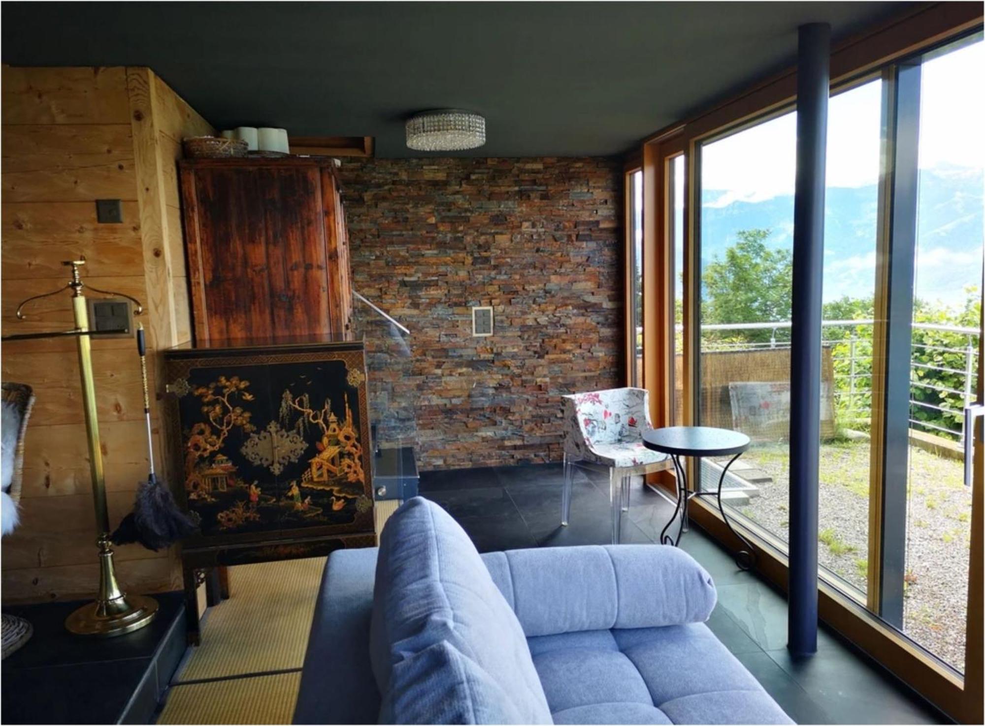 Chalet With View Of The Mountains And The Thun Lake Sigriswil Exterior photo